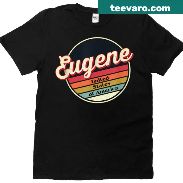 Vintage grunge style Eugene Oregon T-shirt