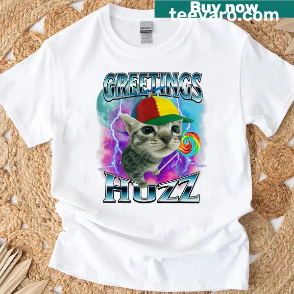 Funny cat meme t-shirt with text