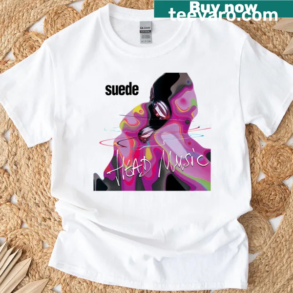 Playful t-shirt with the phrase Head Music