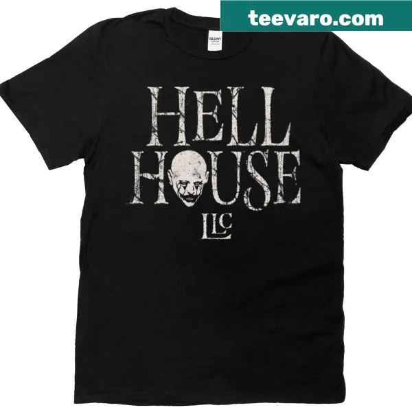 Horror-themed T-shirt inspired by Hell House LLC movie