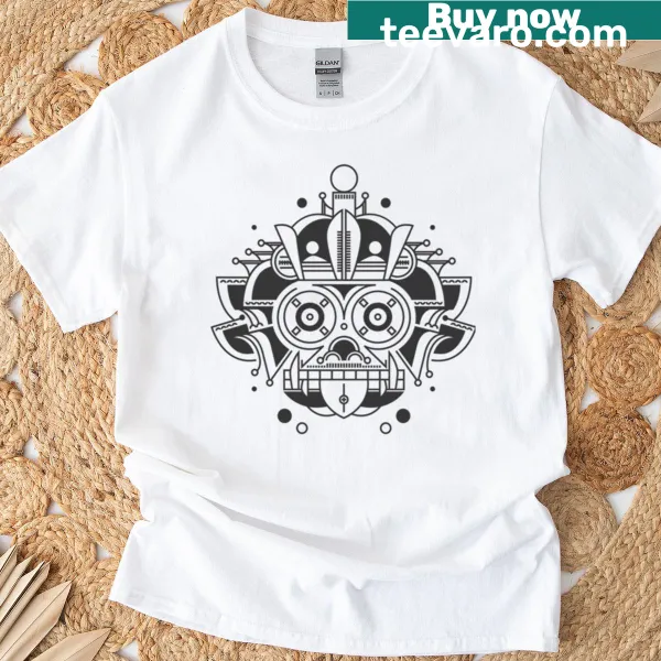 Playful monkey-themed t-shirt with humorous graphic
