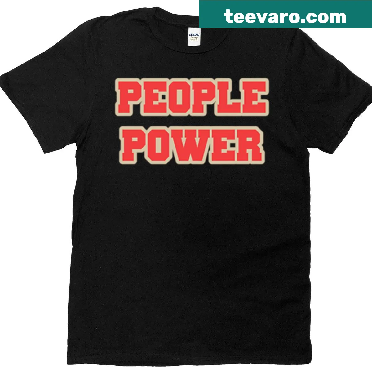 Oversized t-shirt with an activist design promoting unity — on a men's t-shirt