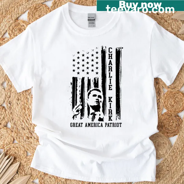 Retro political jokes t-shirt featuring the American flag and humorous text
