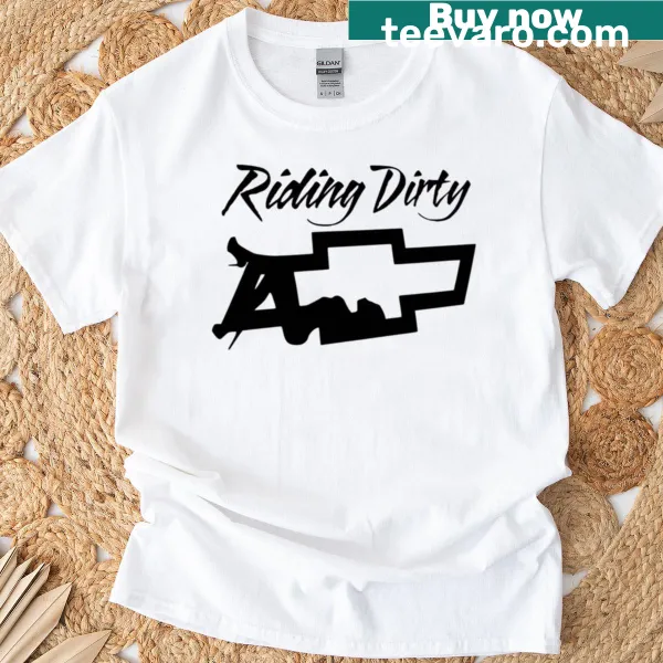 Illustrative Chevy bowtie graphic T-shirt with street style