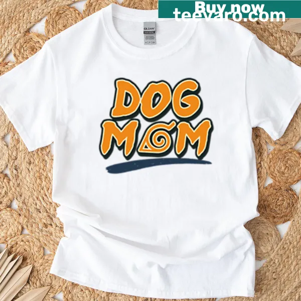 T-shirt for dog moms featuring a ninja-themed design