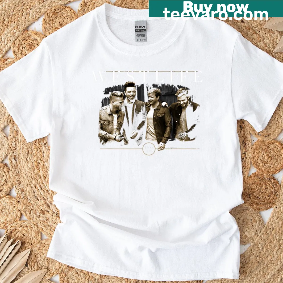 T-shirt featuring the phrase 'Since 1999' in a stylish font — on a men's t-shirt