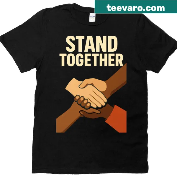Unity and solidarity themed graphic t-shirt