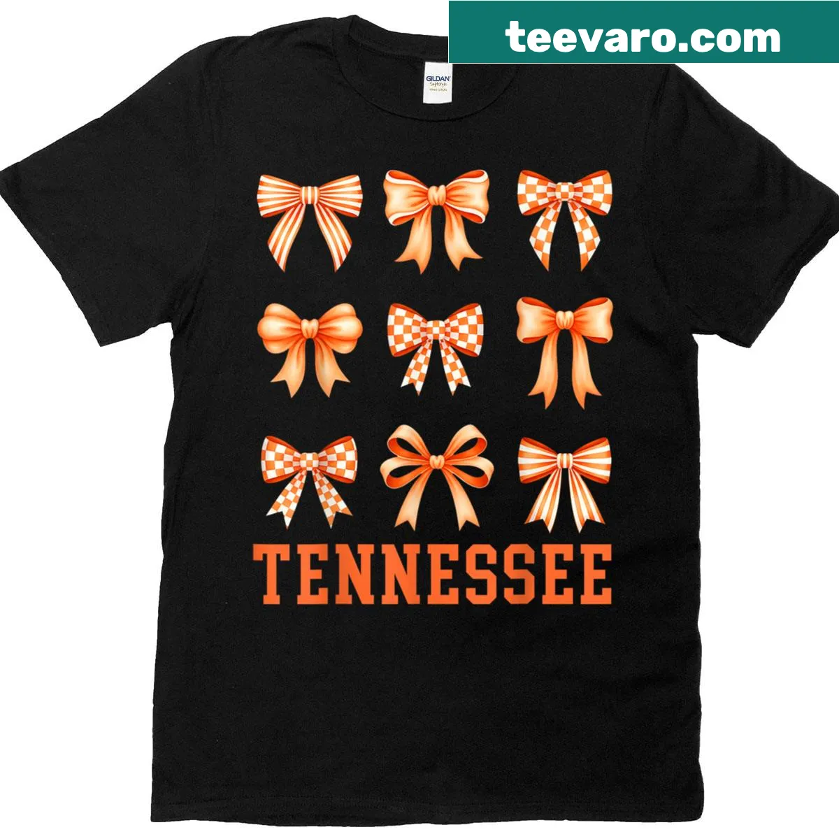 Charming bow design for Tennessee lovers T-shirt — on a men's t-shirt