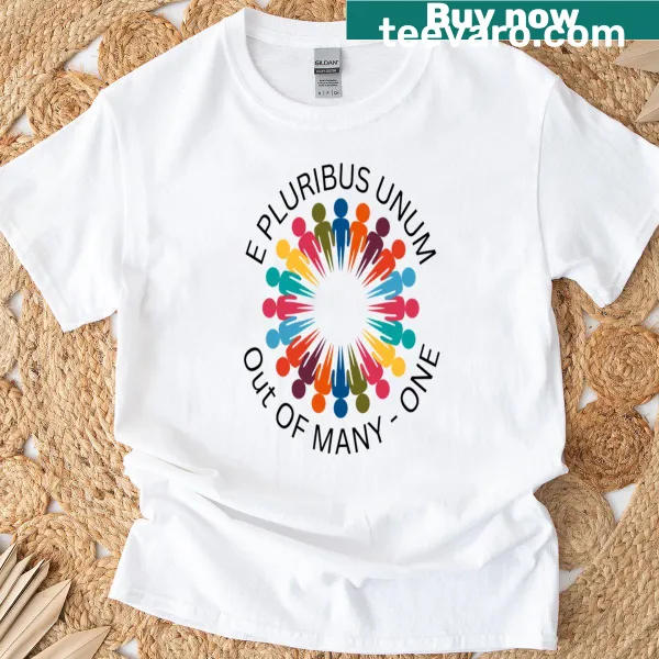 Graphic T-shirt promoting unity with text 'Together One'