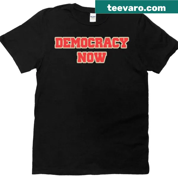 Oversized T-shirt with bold political statement