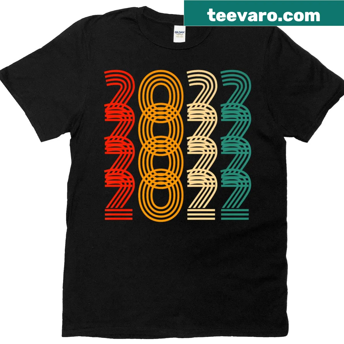 Vintage-style 2022 birthday T-shirt, suitable for men and women celebrating their special day. — on a men's t-shirt