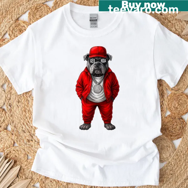 Vintage sports design for Georgia on T-shirt