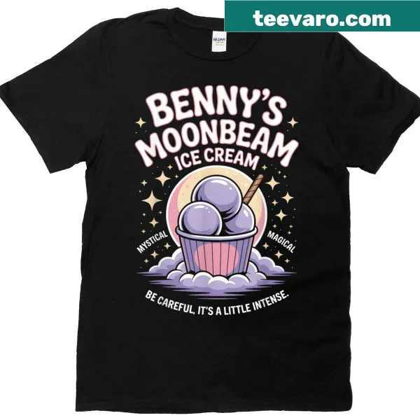 Vintage t-shirt featuring a playful ice cream design