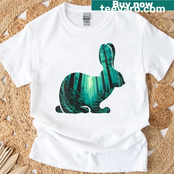 Vintage rabbit hunting graphic t-shirt