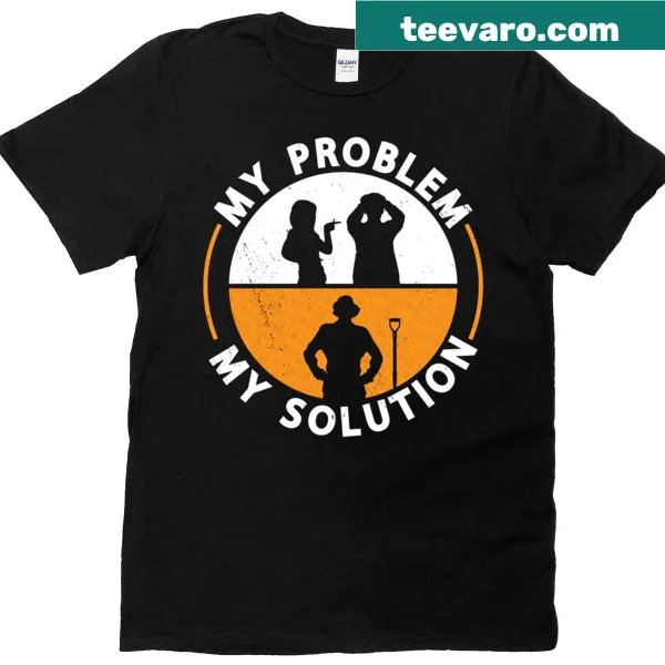 Funny dad t-shirt with pictogram about archaeology