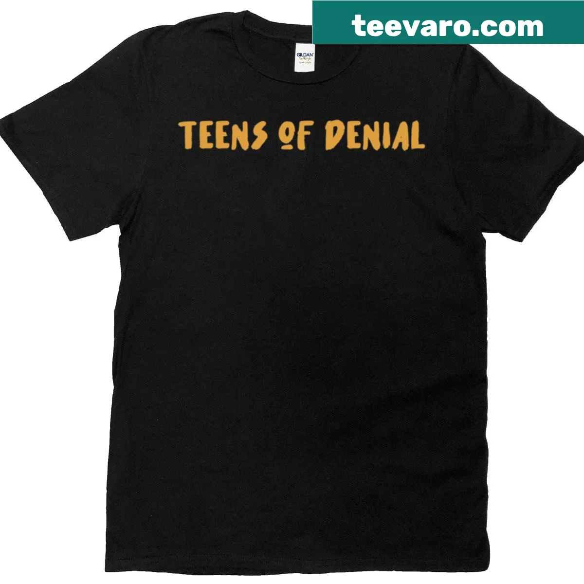 Car Seat Headrest music-themed T-shirt — on a men's t-shirt