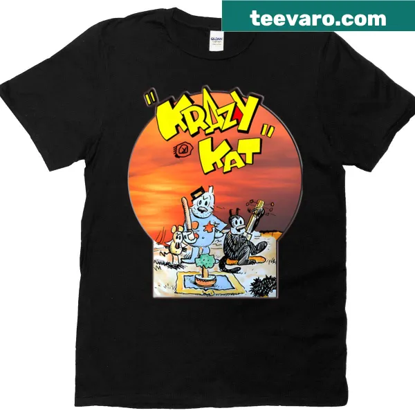 Vintage distressed comic book cat t-shirt with a humorous graphic