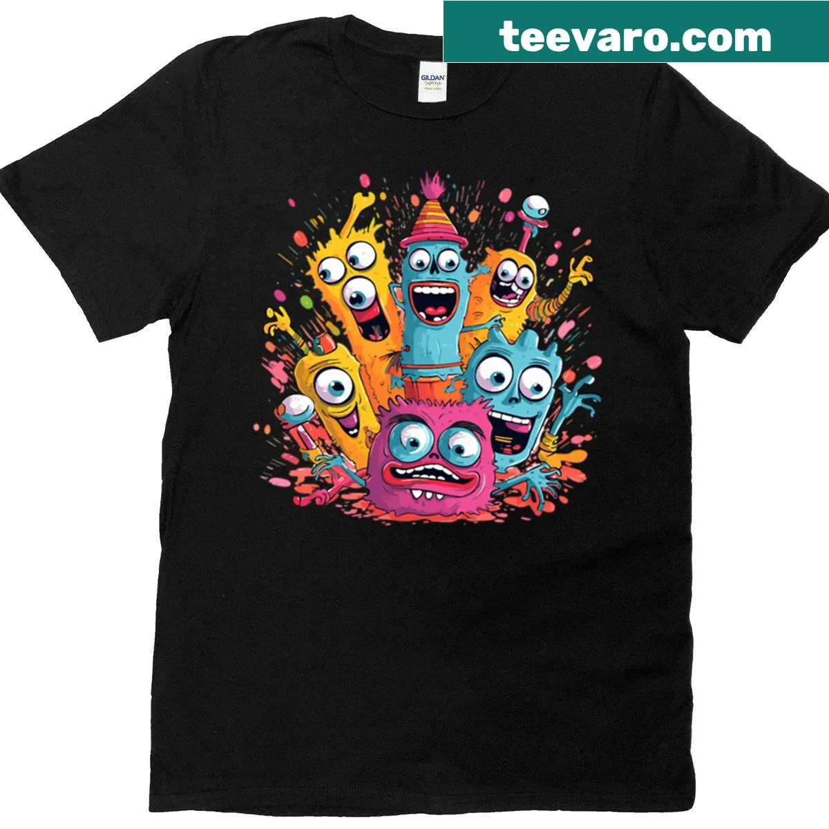 Yo Gabba themed t-shirt inviting creativity and imagination — on a men's t-shirt