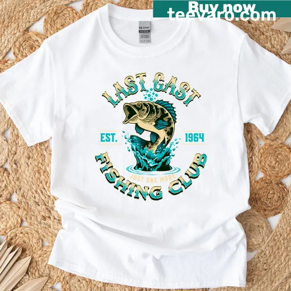 Fishing Club typography t-shirt