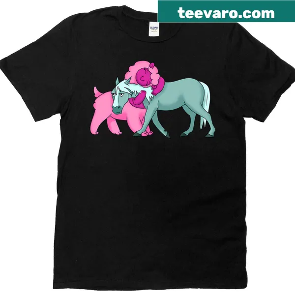 Vintage cartoon T-shirt inspired by Friends and anime