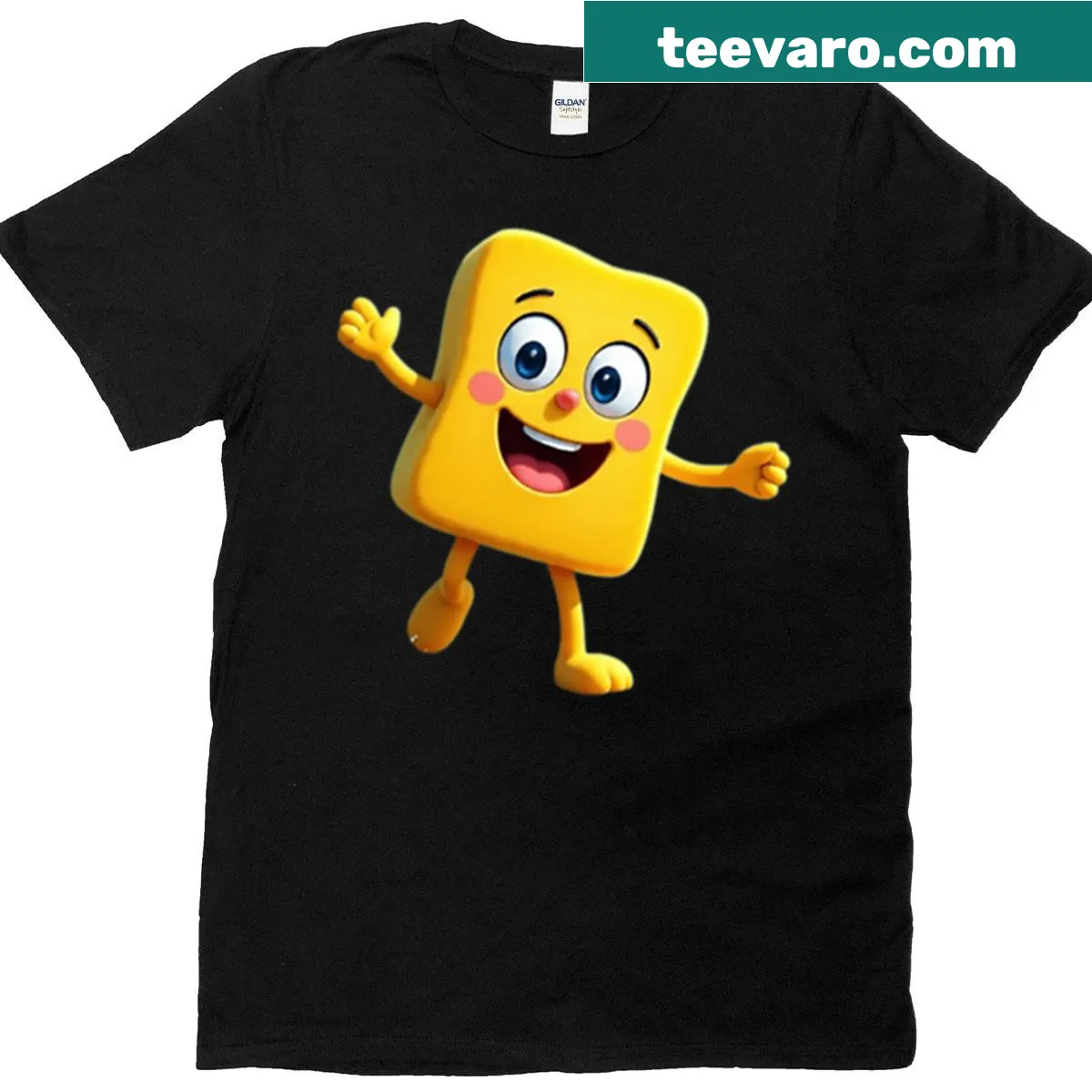 Halloween oversized t-shirt featuring a cartoon zombie searching for brains — on a men's t-shirt