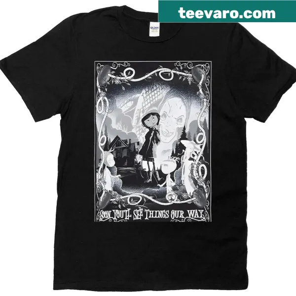 Vintage cartoon Halloween t-shirt featuring funny horror-themed graphics