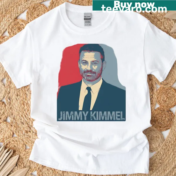 Jimmy Kimmel Show t-shirt with bold logo design