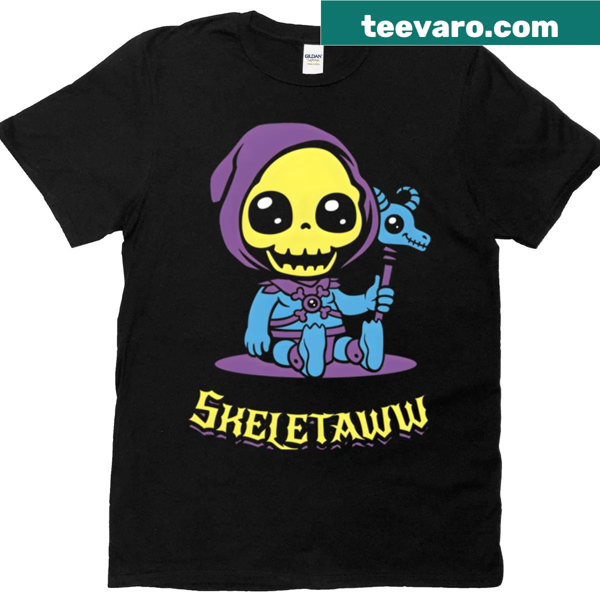 Vintage baseball sleeve t-shirt celebrating 80s cartoon movies — on a men's t-shirt