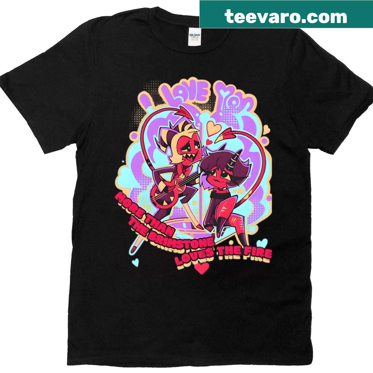 Vintage-style t-shirt featuring a funny cartoon design inspired by anime horror. — on a men's t-shirt