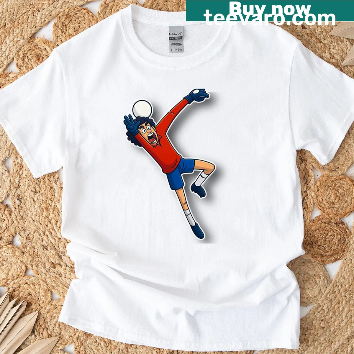 Vintage-style T-shirt dedicated to Petar Borota from the 1980s — on a men's t-shirt