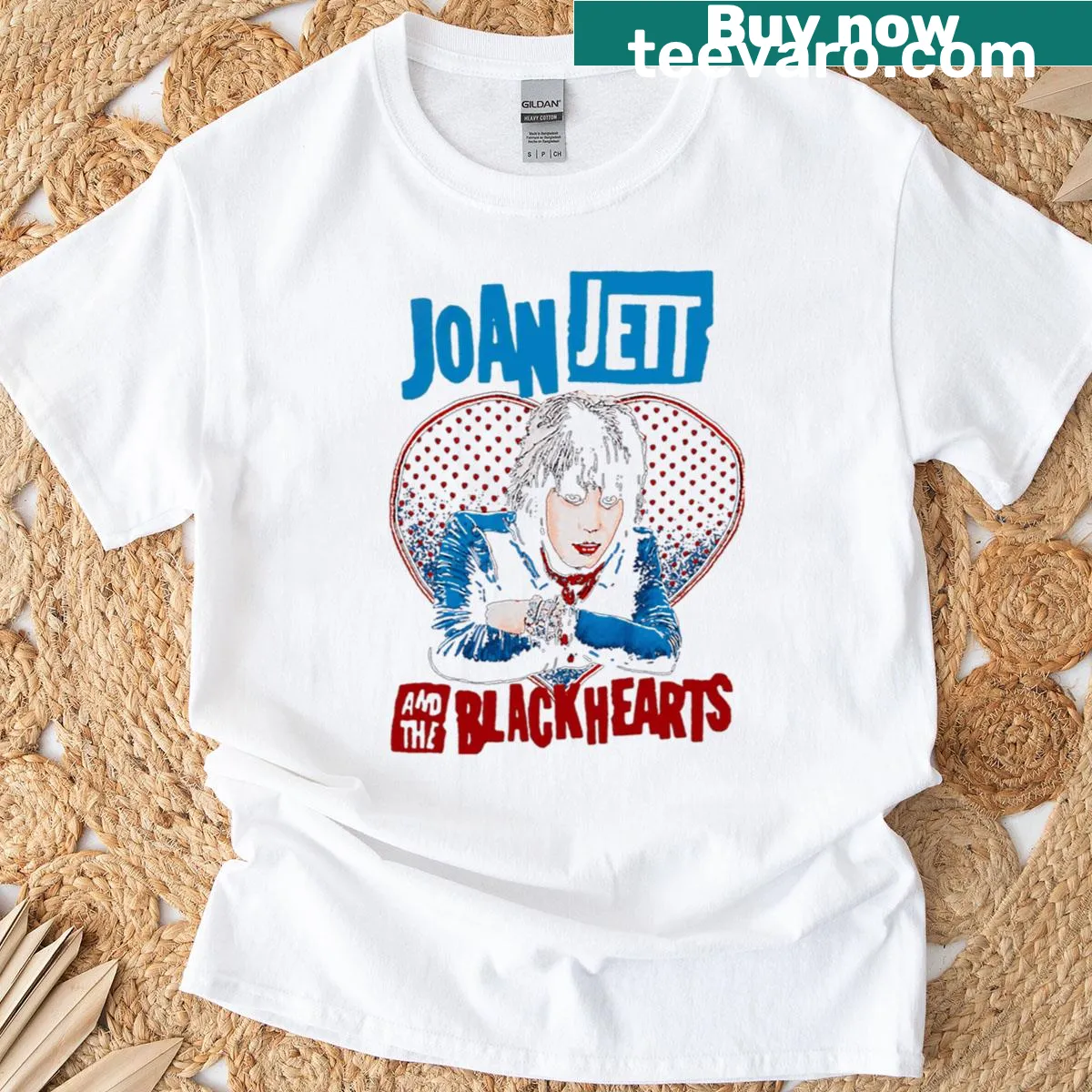 Vintage concert logo T-shirt celebrating rock music and live performances — on a men's t-shirt