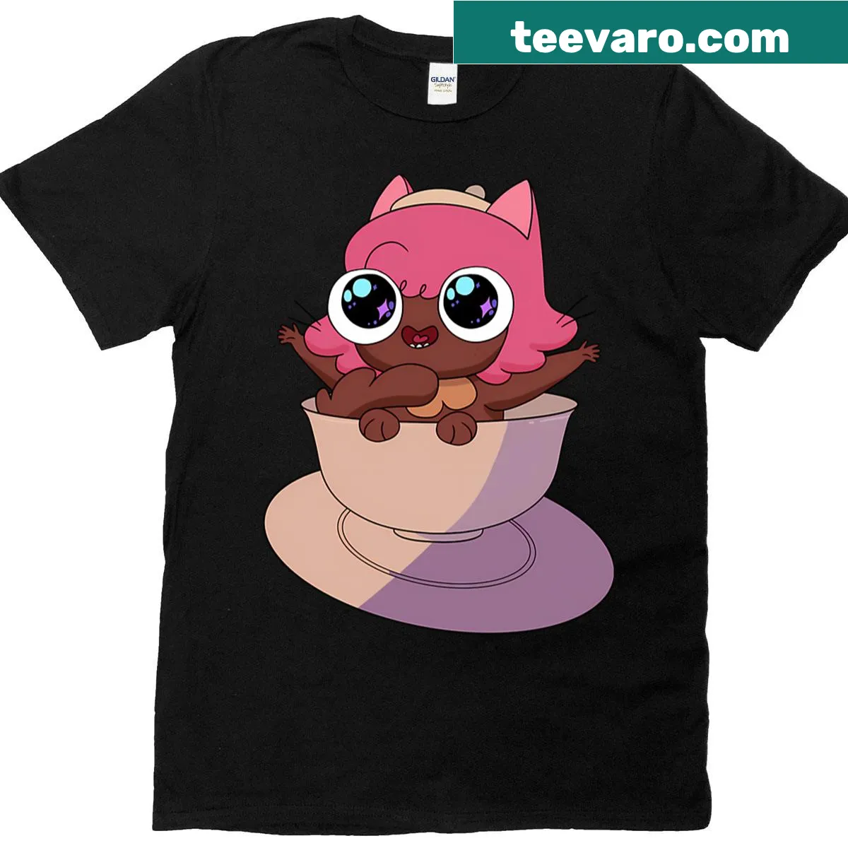 Vintage cartoon design featuring friends in a humorous style on a T-shirt — on a men's t-shirt