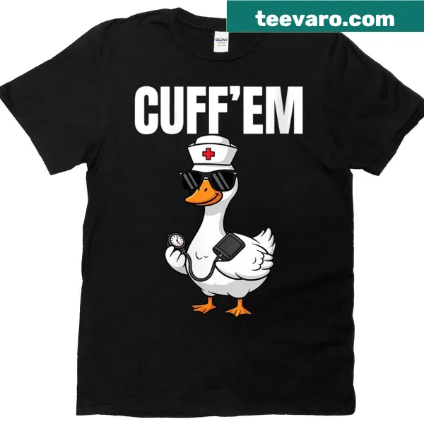 Funny nurse graphic tee featuring humorous phrase about nursing