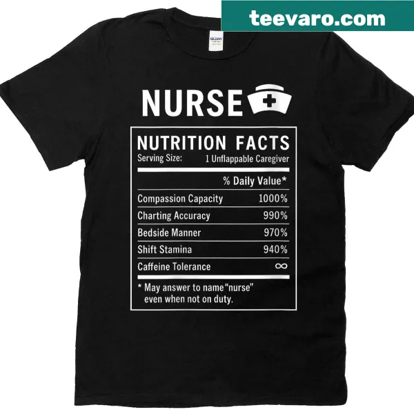 Funny T-shirt celebrating nurse life with humorous graphic