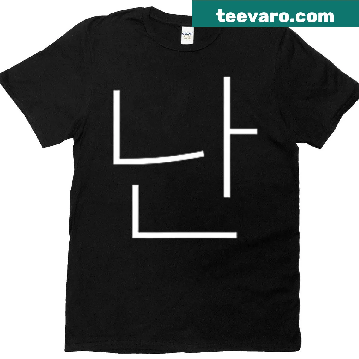 Personalized t-shirt featuring the name Nancy in custom letters — on a men's t-shirt