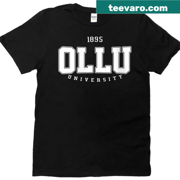 Vintage athletic t-shirt with Ollu arch design