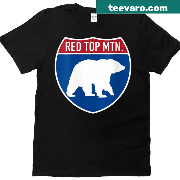 Georgia bear illustration souvenir t-shirt for Red Top Mountain State Park