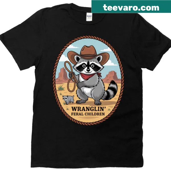 Funny parenting t-shirt with humorous text