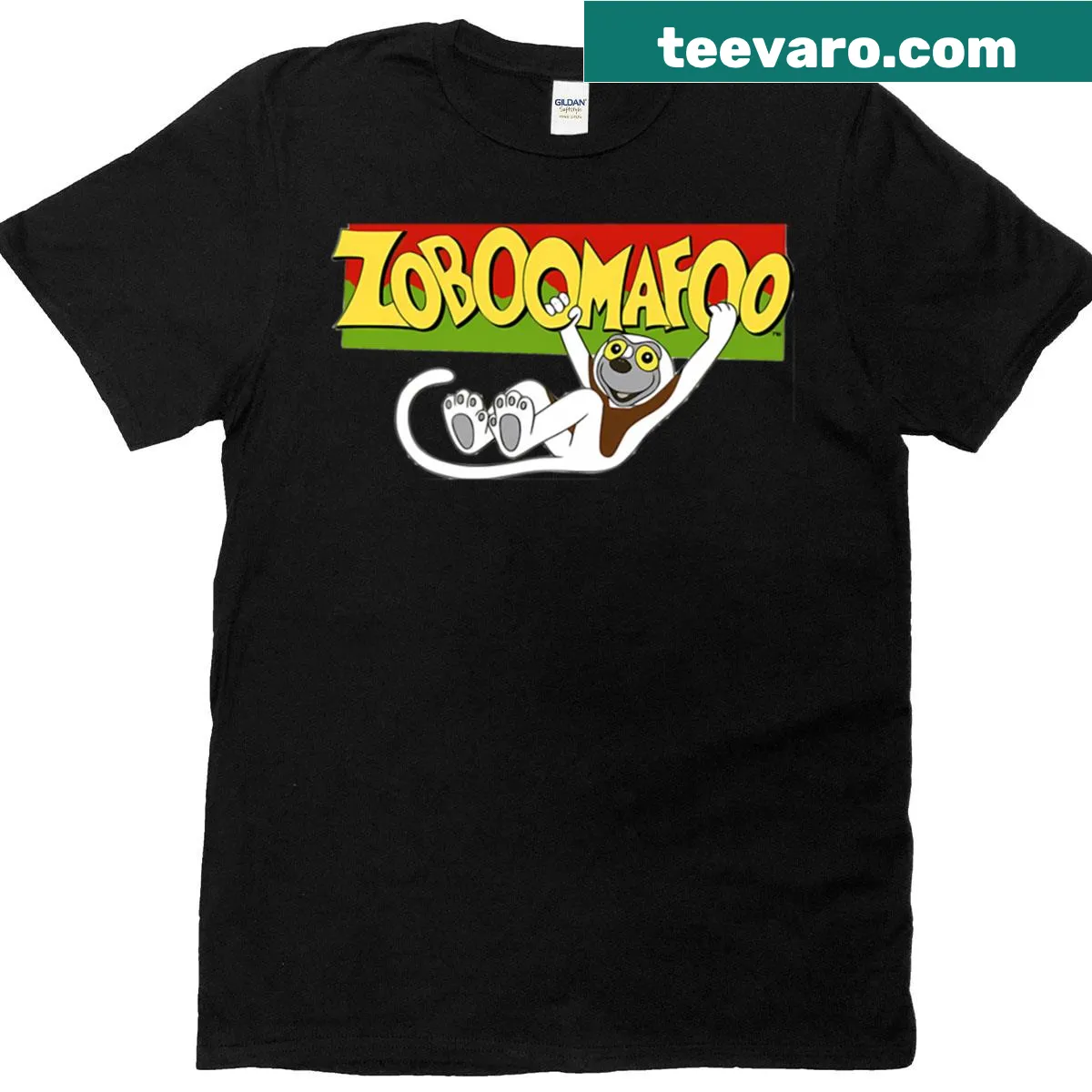 Zoboomafoo logo on a t-shirt — on a men's t-shirt