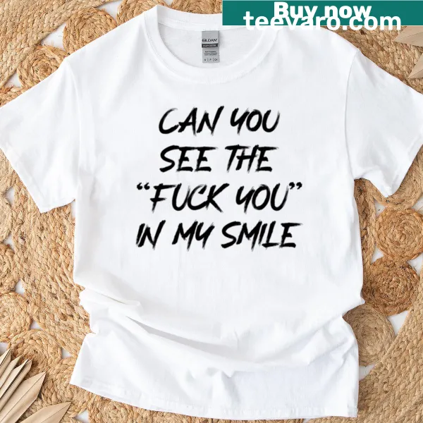 Oversized t-shirt with a bold sarcastic quote design