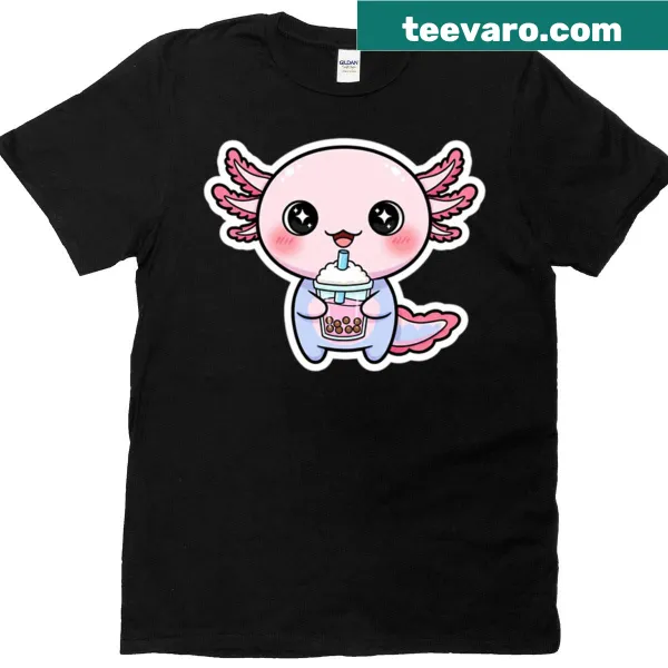 Kawaii T-shirt with an assortment of cute cartoon animals