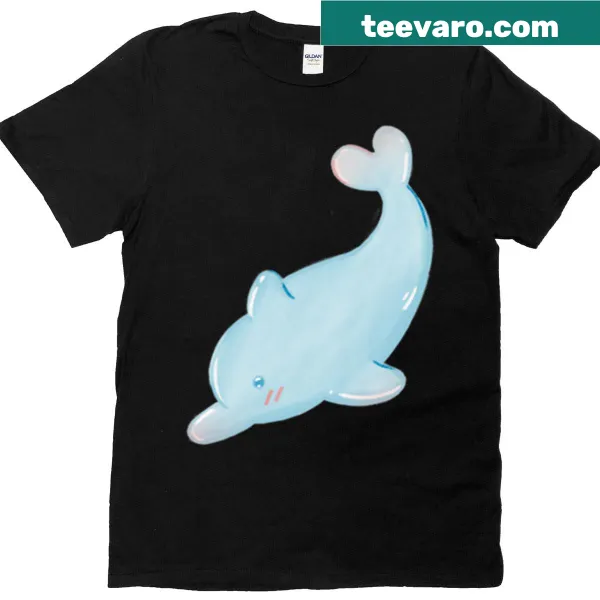 Kawaii dolphin t-shirt perfect for kids