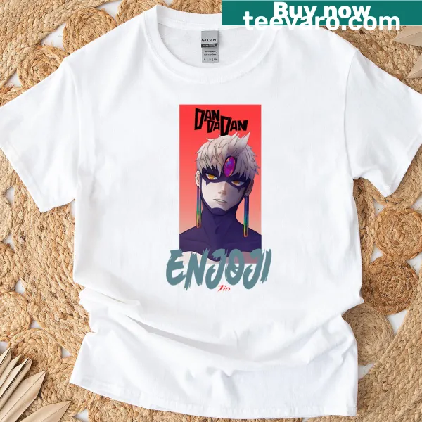 Jiji T-shirt featuring playful character from Dandadan