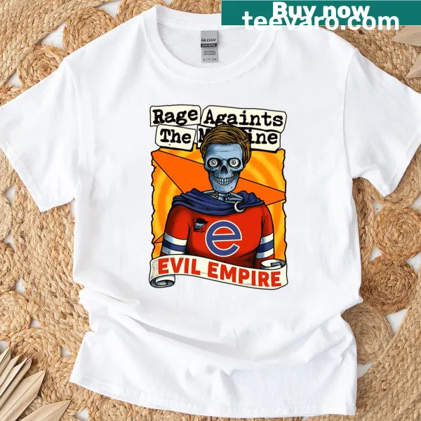 Illustration of an evil empire on a T-shirt