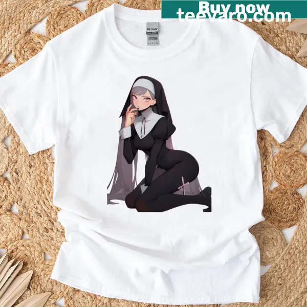 Funny shocked cat meme graphic T-shirt