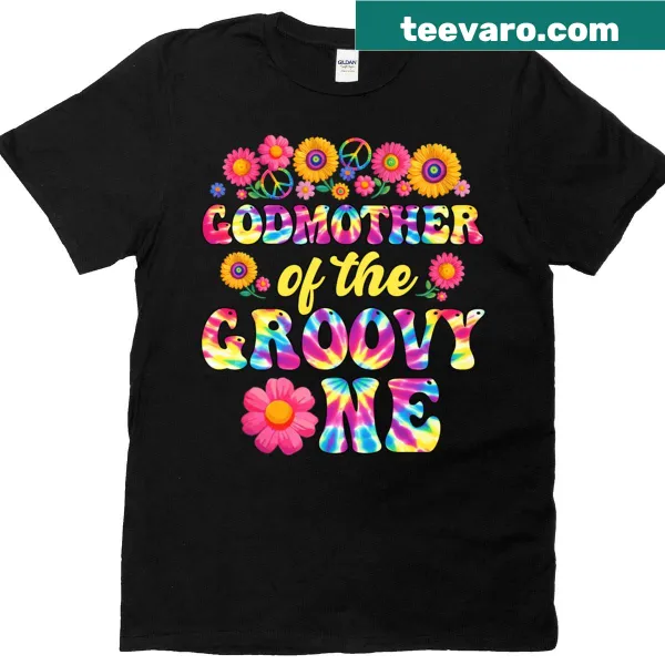 Vintage birthday t-shirt for a groovy godmother