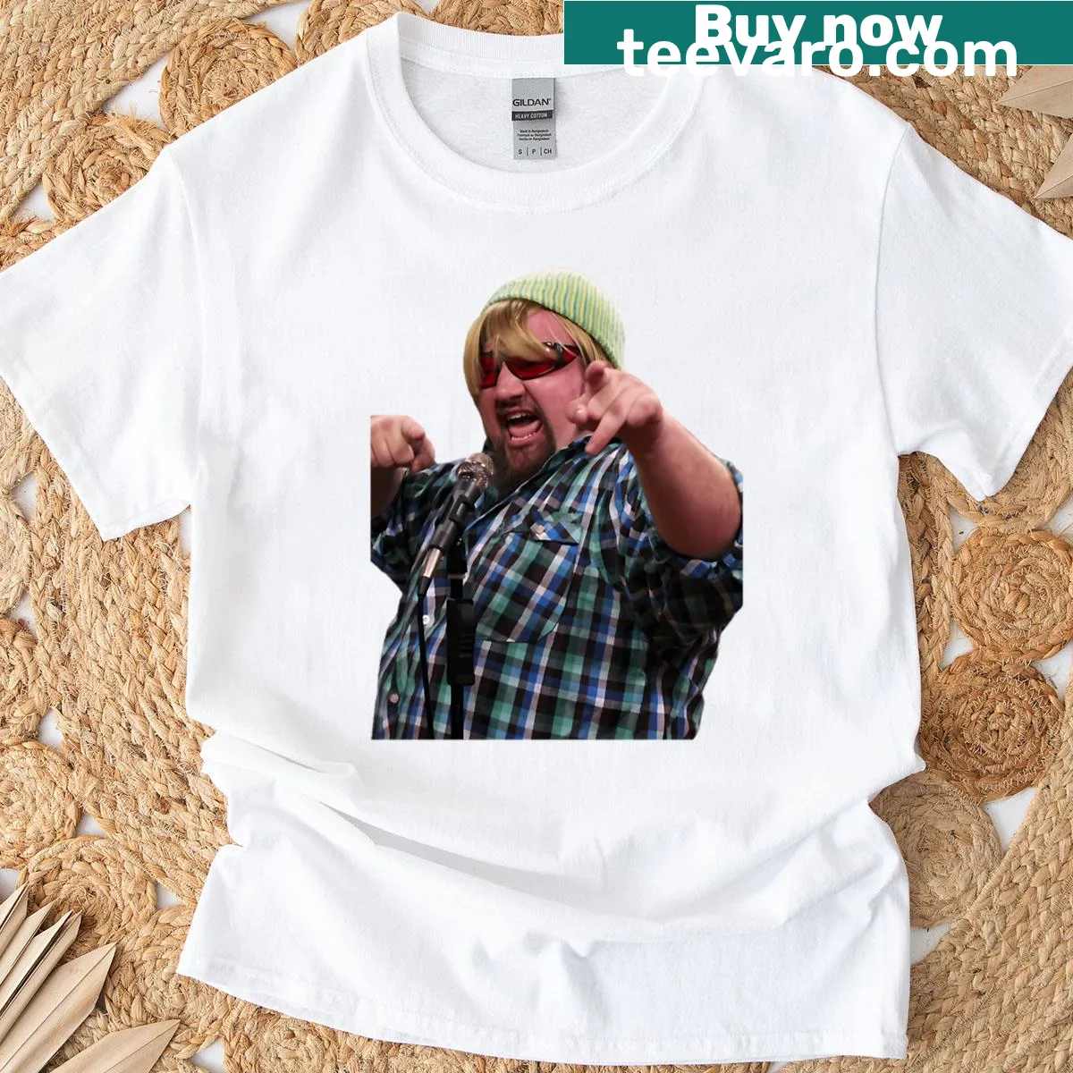 Illustration inspired by Gustavo Rocque — on a men's t-shirt