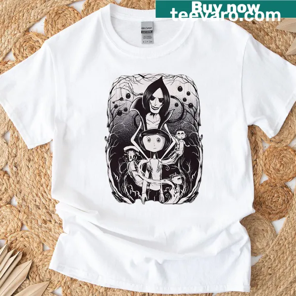 Vintage horror cartoon girl T-shirt