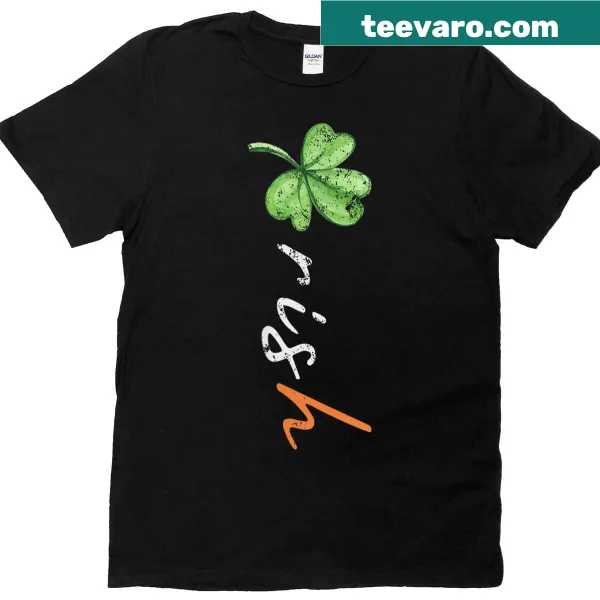 T-shirt with bold text celebrating Irish heritage