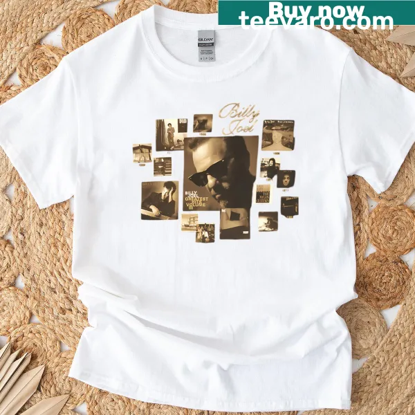 Retro 90s music concert t-shirt with piano graphic